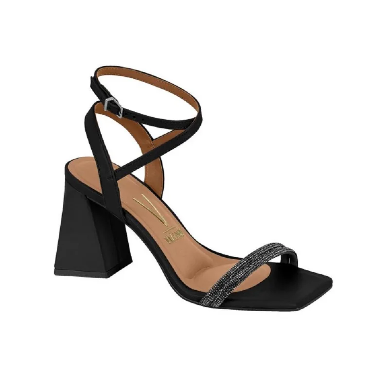 Sandalia Vizzano Strass Ref 6464.145.30082 Preto 38