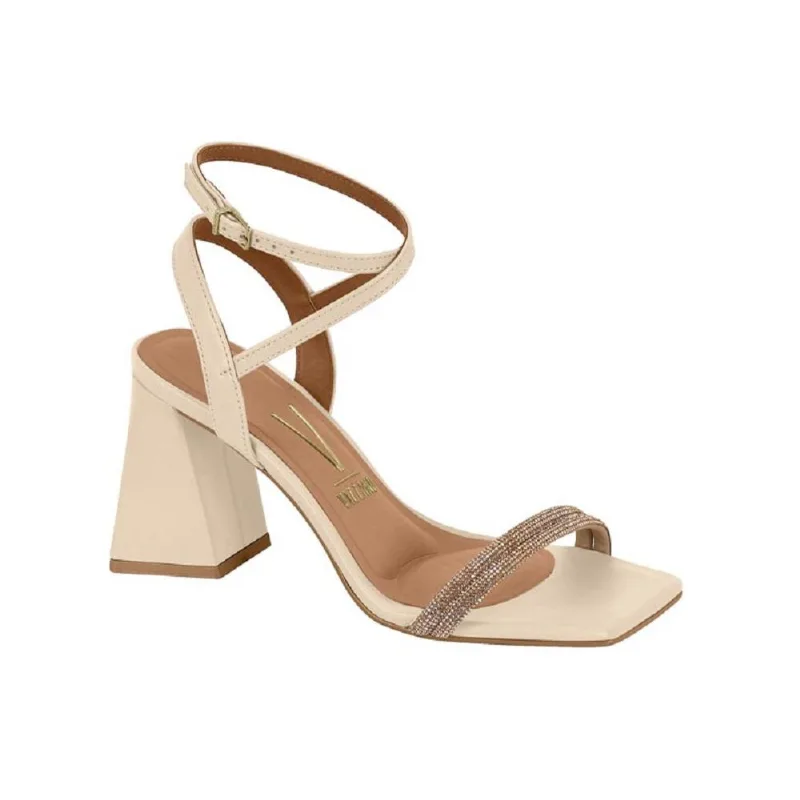 Sandalia Vizzano Strass Ref 6464.145.30082 Branco Off 40