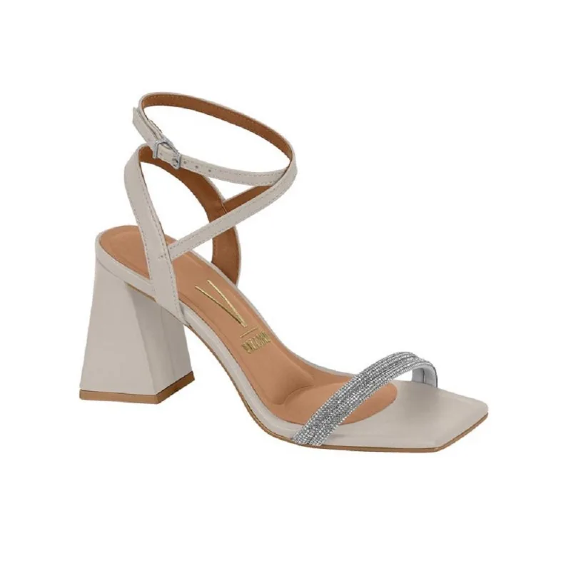 Sandalia Vizzano Strass Ref 6464.145.30082 Cinza 37