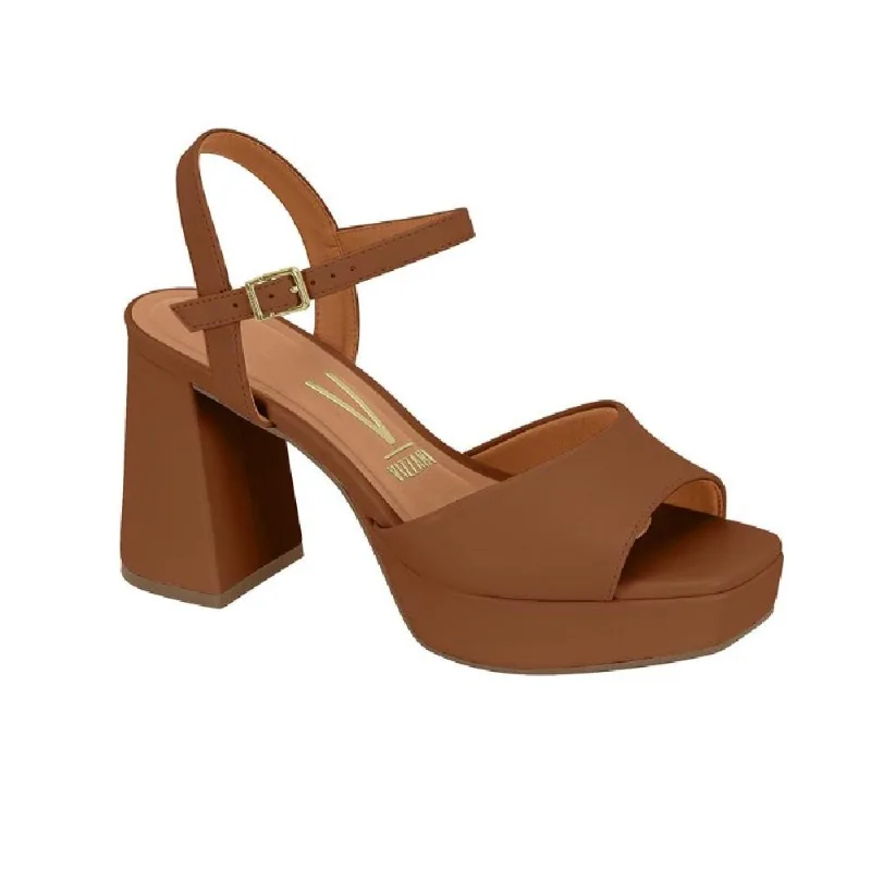 Sandalia Vizzano Salto Bloco Ref 6472.207.7286.35312 Marrom 037