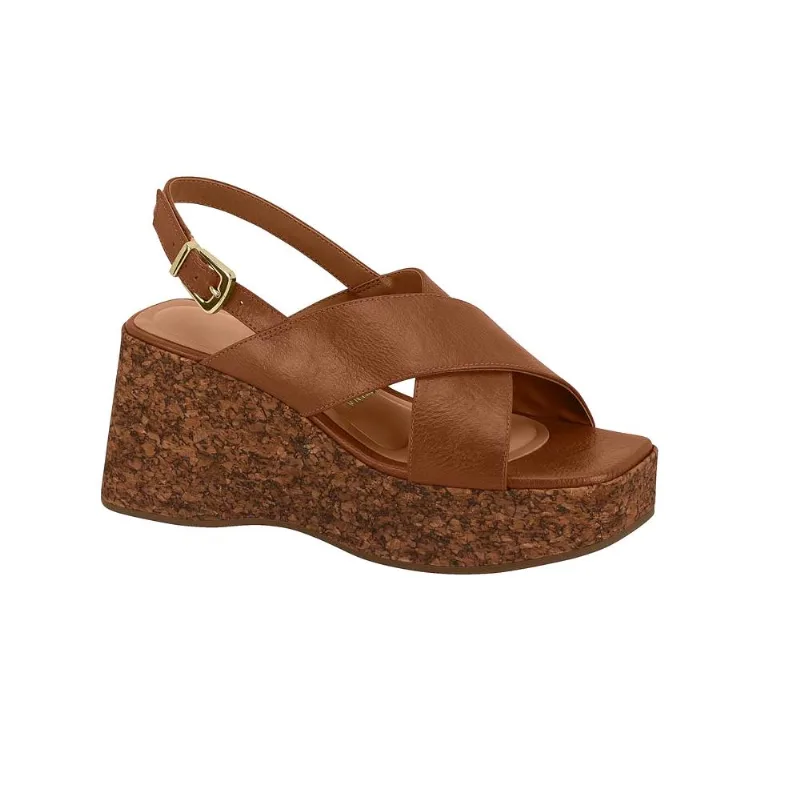 Sandalia Vizzano Anabela Ref 6559.101.29711 Marrom 36