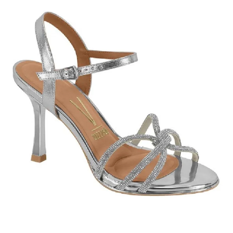 Sandalia Vizzano Salto Fino Ref 6552.203.30590 Prata 38