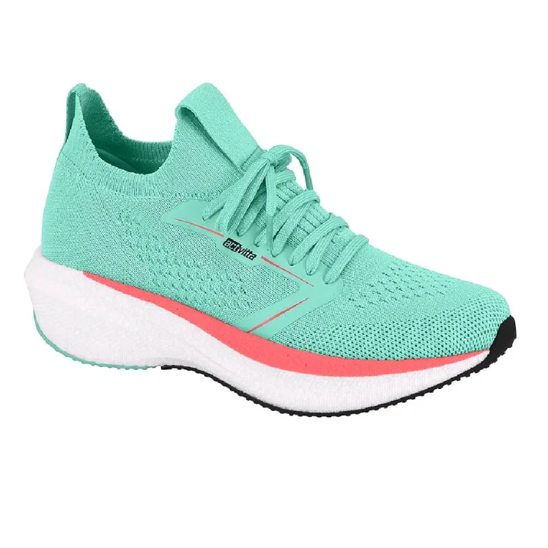 Tenis Actvitta Casual Ref 4849.202.30384 Turquesa/turquesa/coral-preto 35