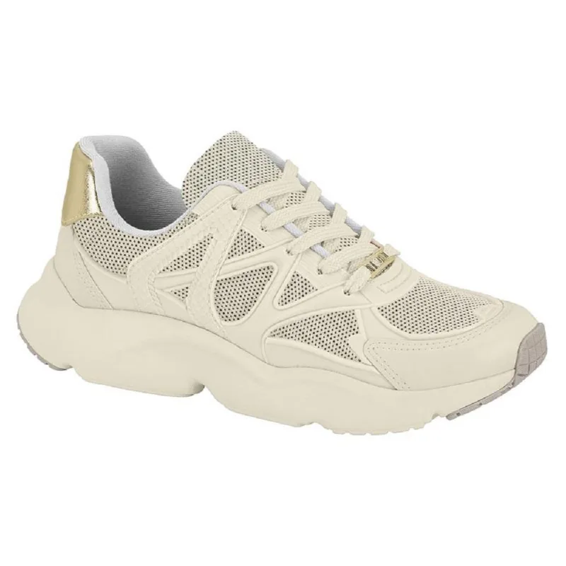 Tenis Vizzano Casual Ref 1440.107.30715 Bege/dourado 034