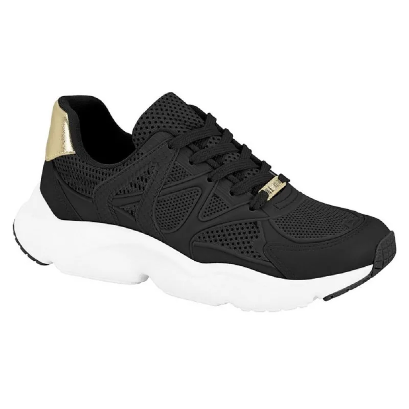 Tenis Vizzano Casual Ref 1440.107.30715 Preto/dourado 36