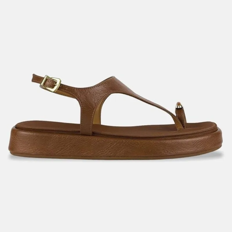 Sandália Rasteira Vizzano Tira no Dedo com Fivela - 6506.127.29711 - Vizzano - Moda
