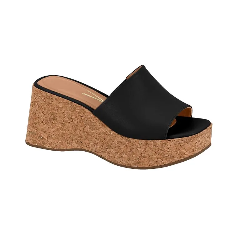 Sandalia Vizzano Anabela Ref 6559.100.7286 Preto 40