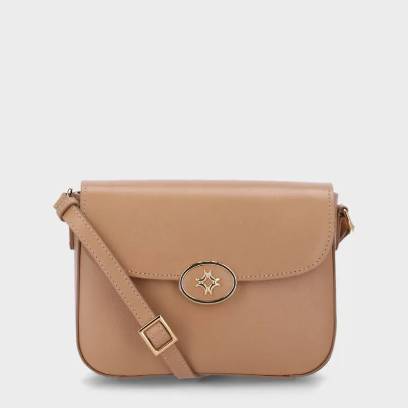 Bolsa Satchel Média Atacama Butter - 2000356 UN
