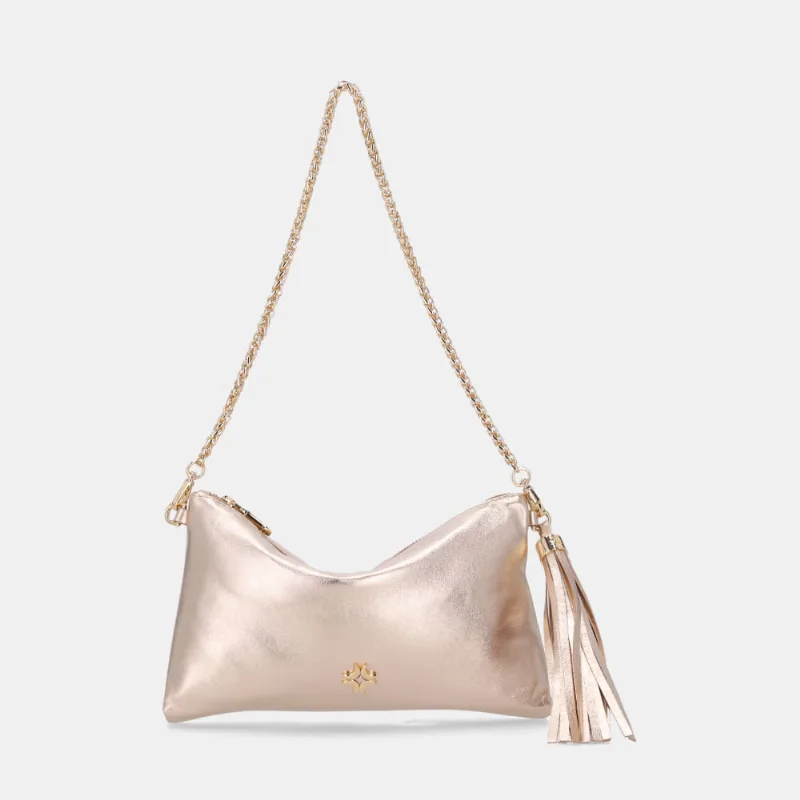Bolsa Clutch Pequena Laminati Ouro - 2000530 UN