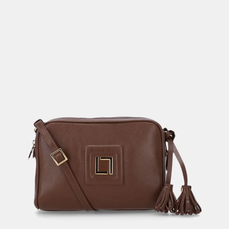 Bolsa Tiracolo Média Atacama Espresso - 10005324 UN