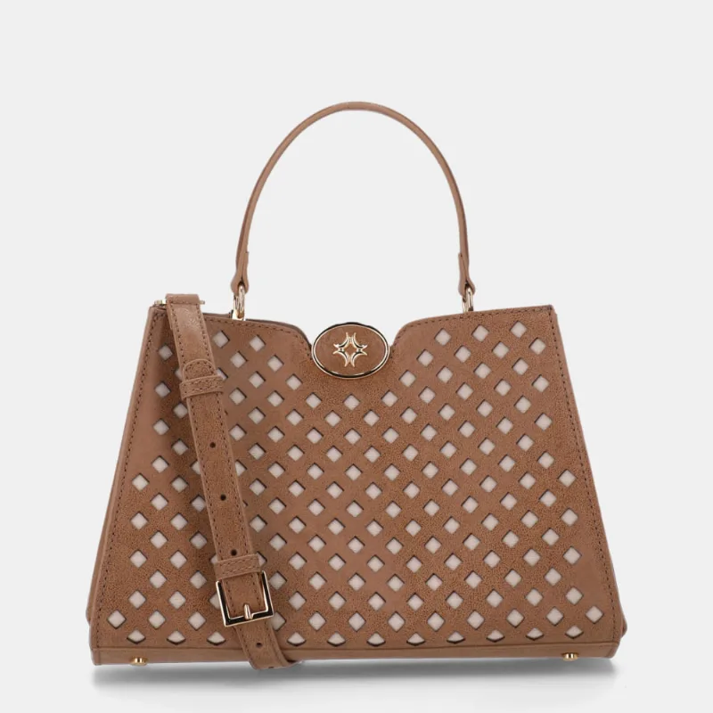 Bolsa Diana Tote Média Arenito Ginger - 2000912 UN