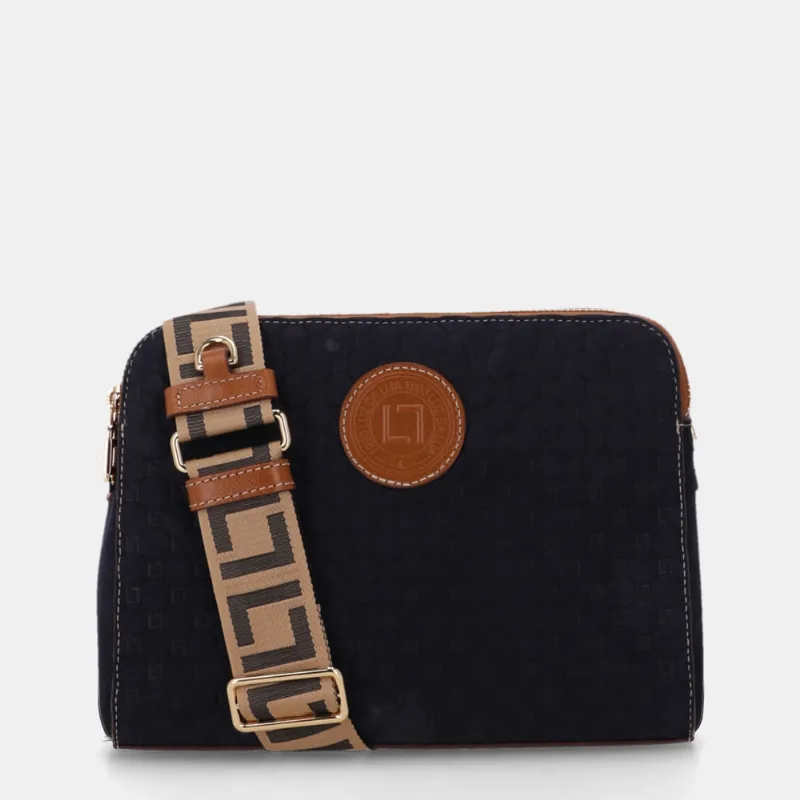 Bolsa Bella Tiracolo Média Bison Netuno - 2000926 UN