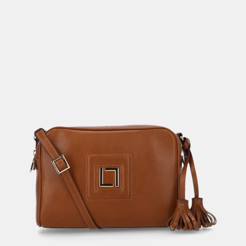 Bolsa Tiracolo Média Atacama Caramelo - 10005324 UN