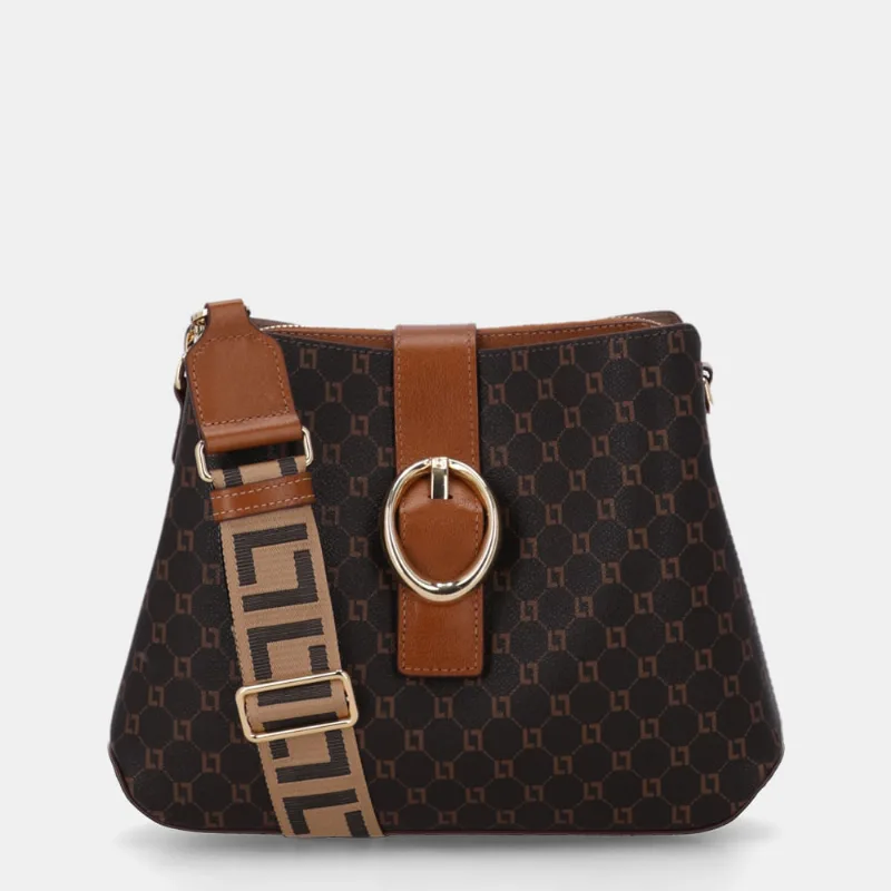 Bolsa Tiracolo Média Monograma Ll Mocca-2000758 UN