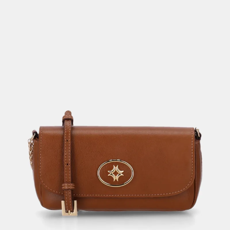 Bolsa Satchel Pequena Atacama Caramelo - 2000901 UN