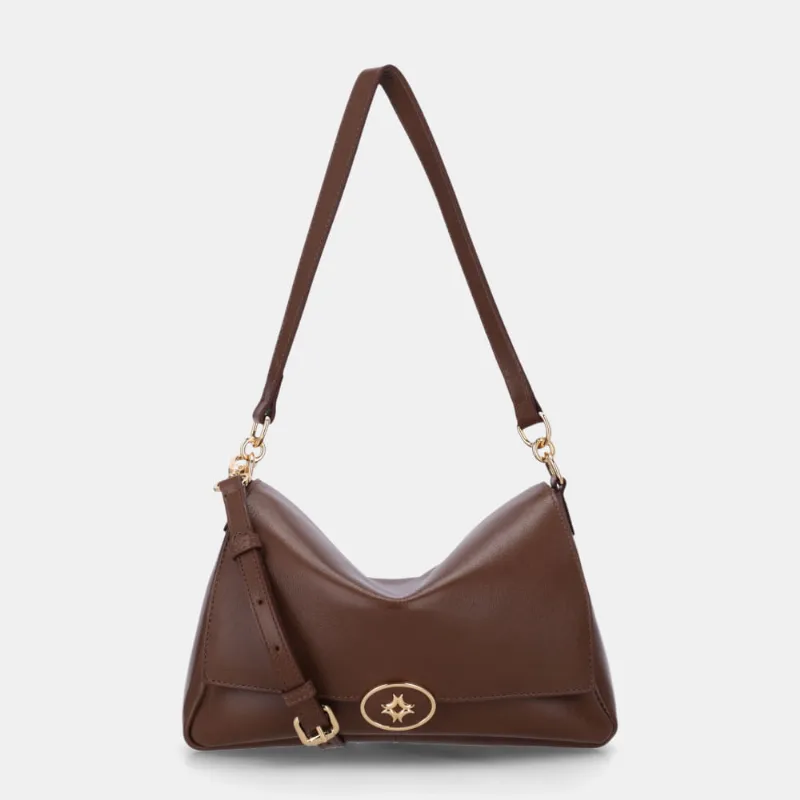 Bolsa Satchel Média Atacama Espresso - 2000911 UN
