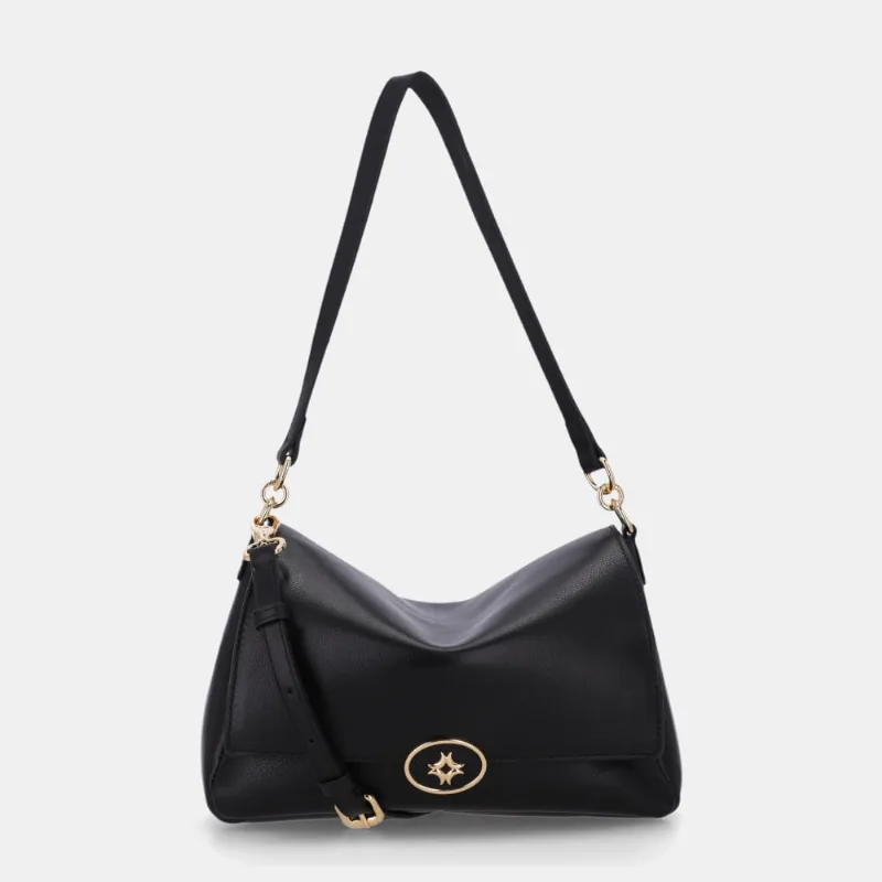 Bolsa Satchel Média Saara Preto - 2000911 UN