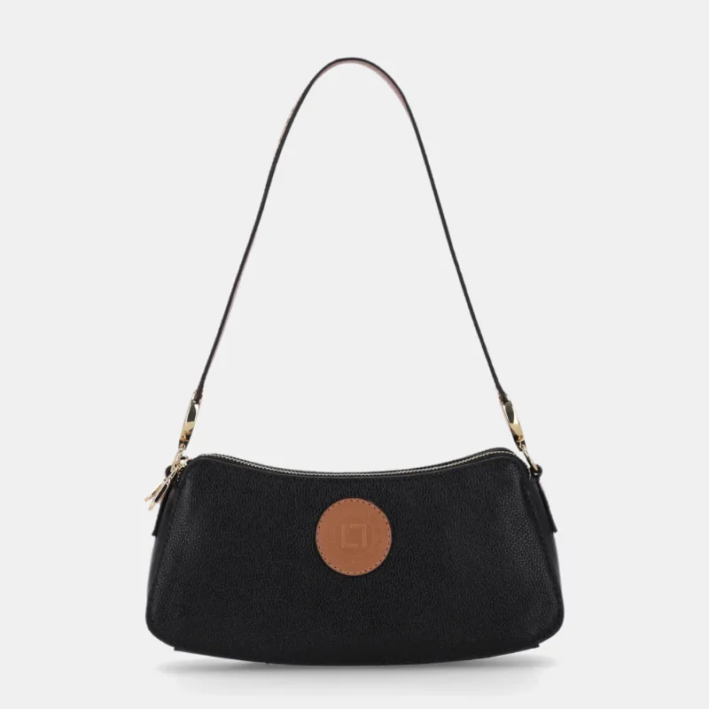 Bolsa Bella Baguete Pequena New Ridge Preto - 2000932 UN