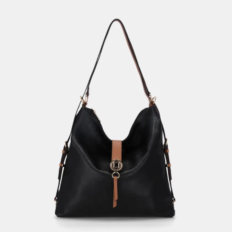 Bolsa Hobo Grande New Ridge Preto-2000855 UN