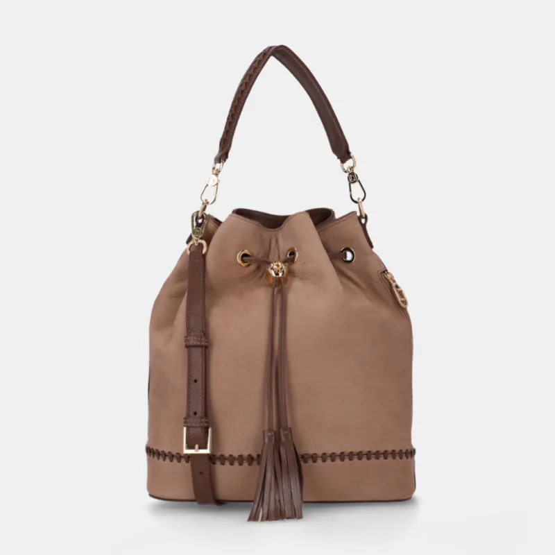 Bolsa Bucket Média Bison Ginger - 2000954 UN