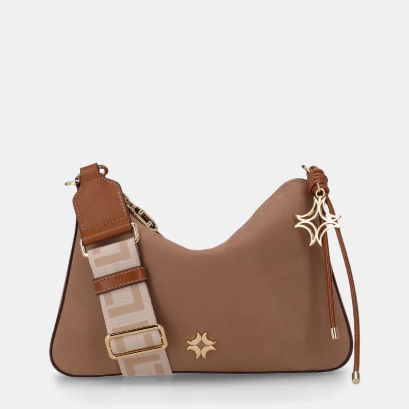 Bolsa Tiracolo Média Bison Ginger - 2000943 UN