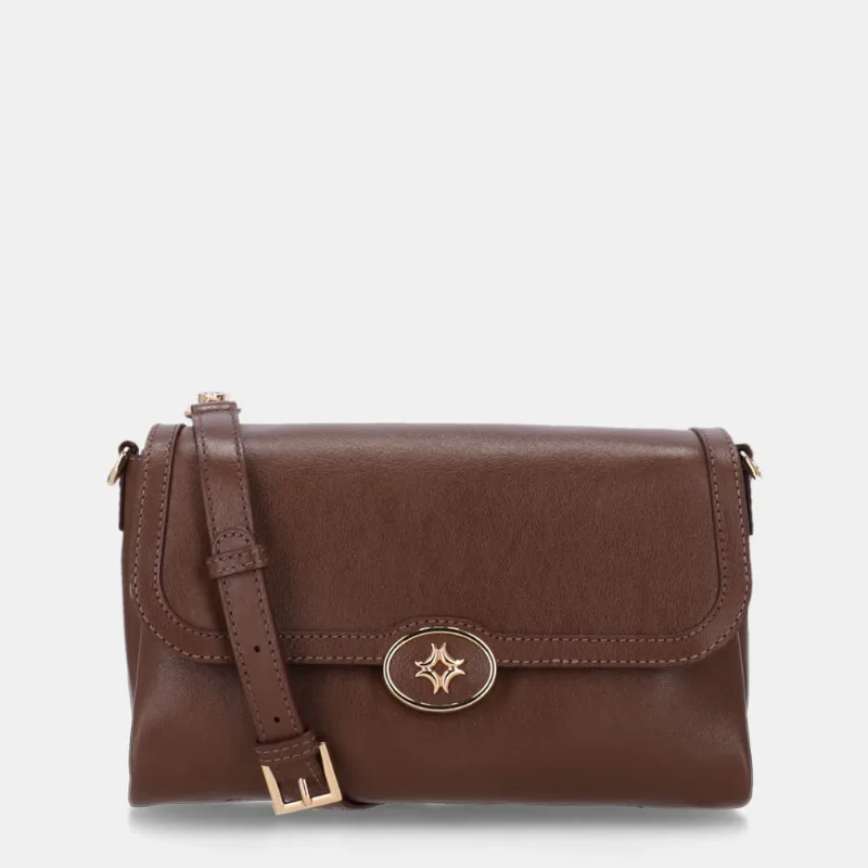 Bolsa Satchel Média Atacama Espresso - 2000946 UN