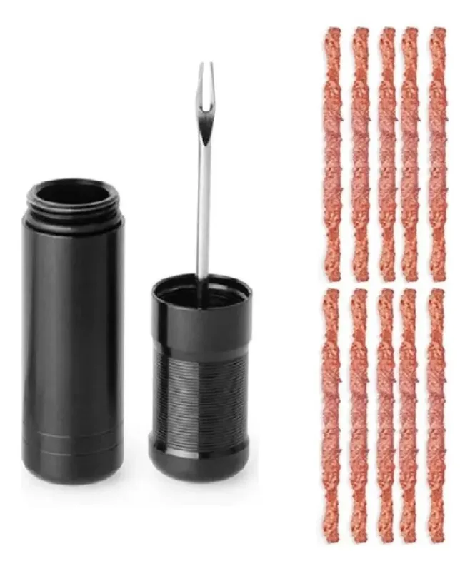 10x Kit Ferramenta Reparo Conserto Pneu Tubeless/sem Câmera