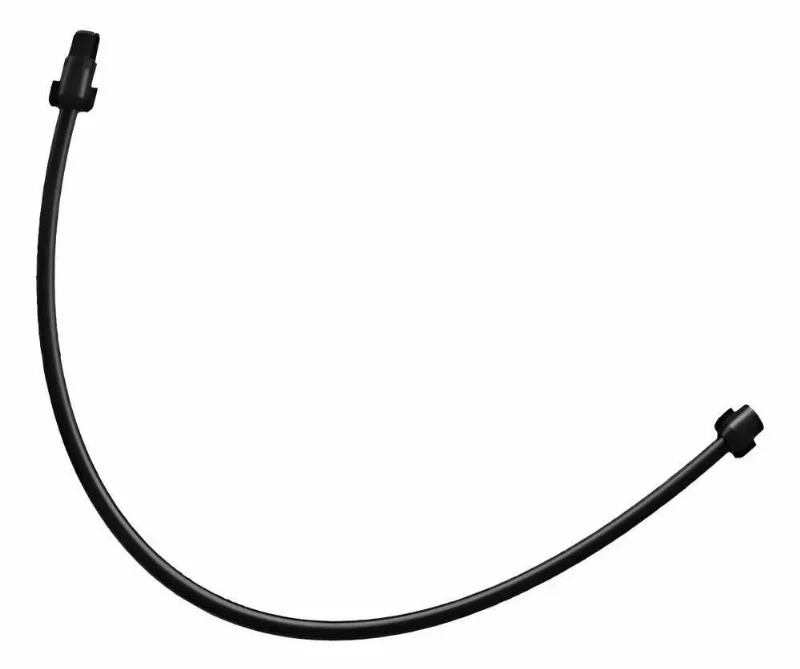 Engate Mangueira Flexivel Preto Black Fosco 1/2p 60cm Astra