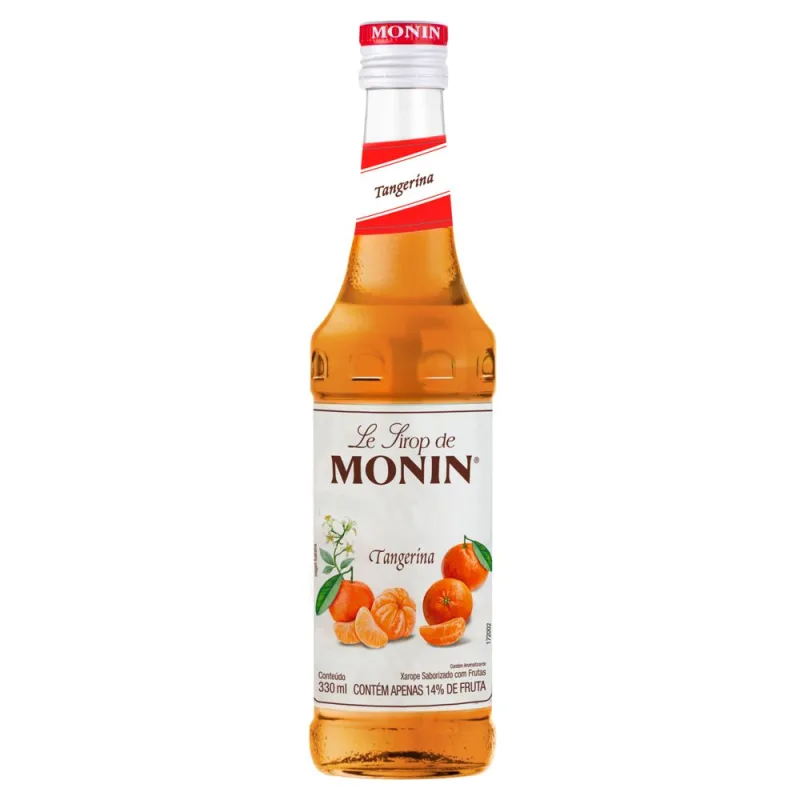 Xarope Tangerina Monin Garrafa 330ml - Monin - Bebidas
