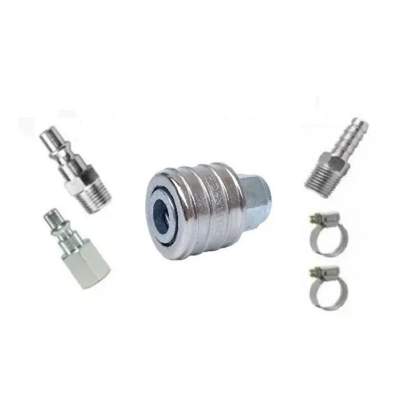 Engate Rápido De 1/4 Fêmea - Kit Conexoes Para Compressor