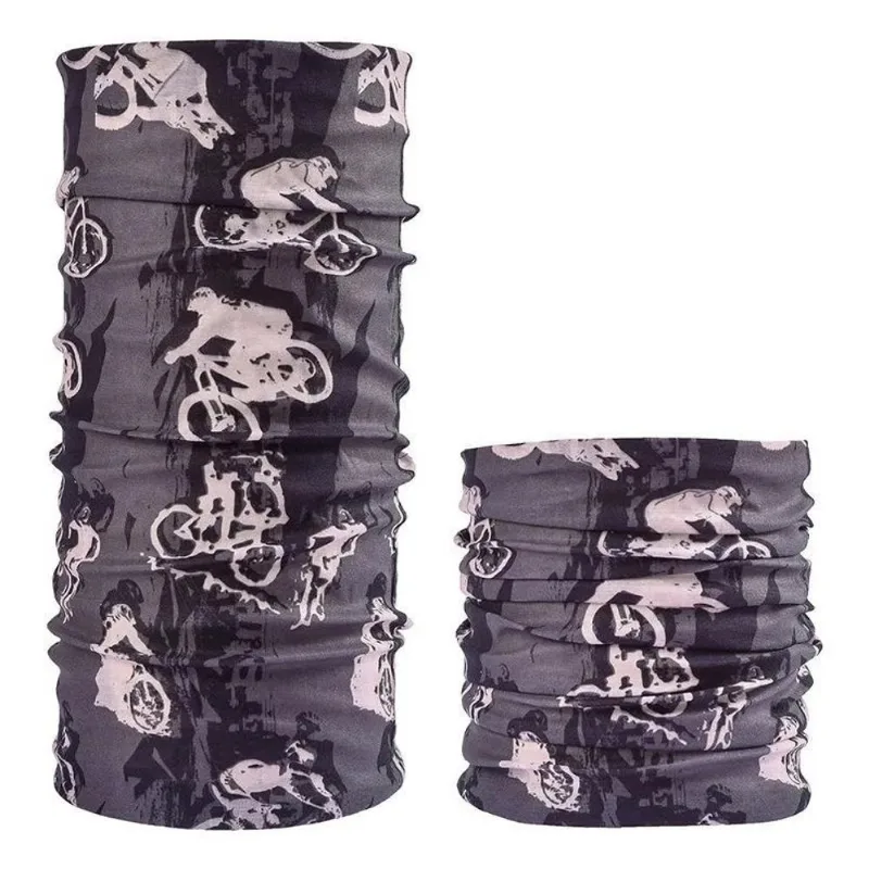 Bandana Balaclava Trekking Ciclismo Proteção Azul 49 X 24 C