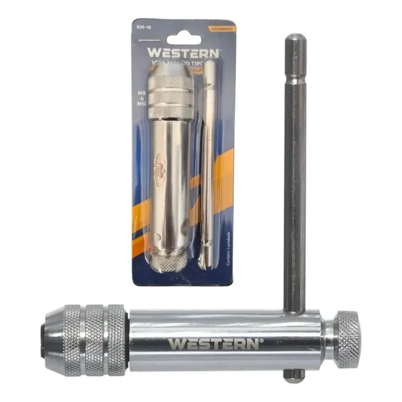 Vira Macho Tipo T Com Catraca M5 A M12 Western