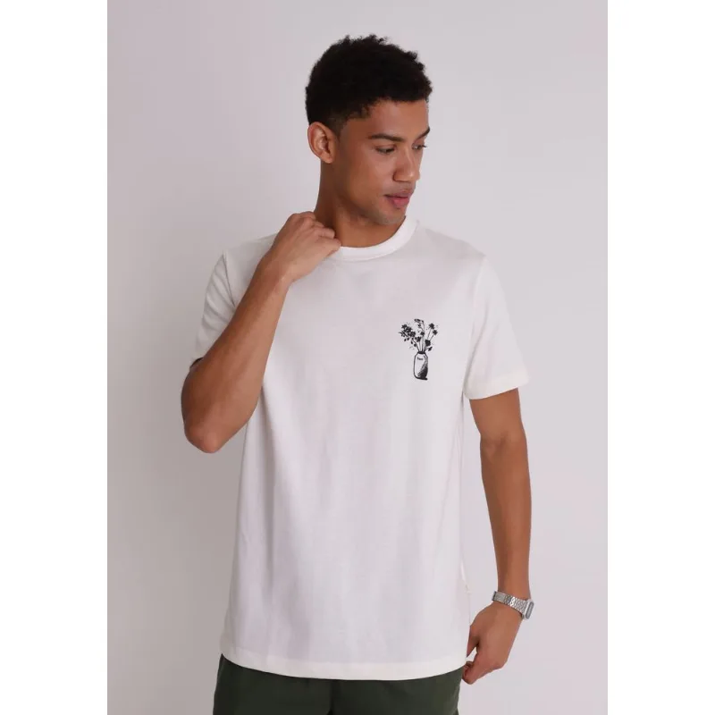 Camiseta algodão masculina comfort 1976 off white Off white M