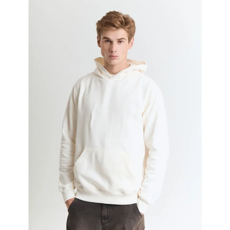 Moletom básico canguru com capuz off white Off white M