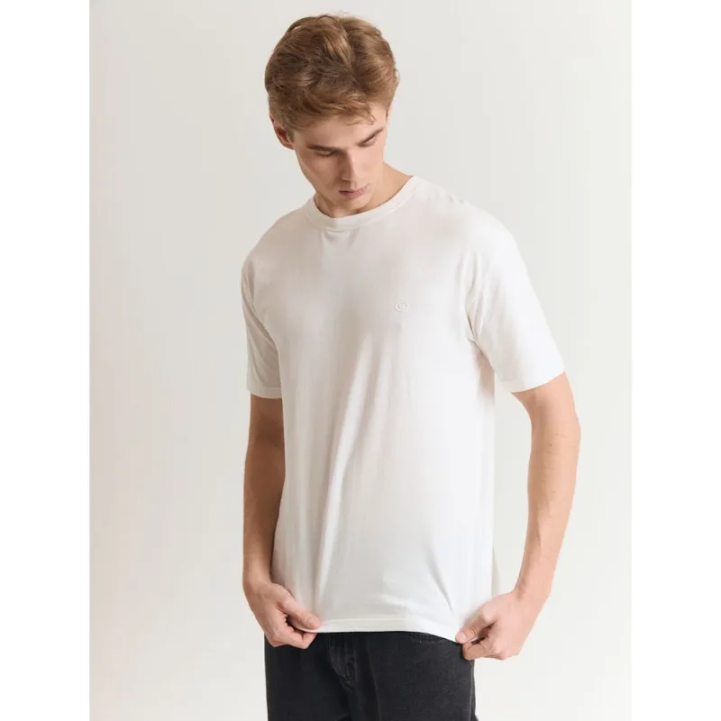 Camiseta algodão masculina básica gang offwhite Off white GG