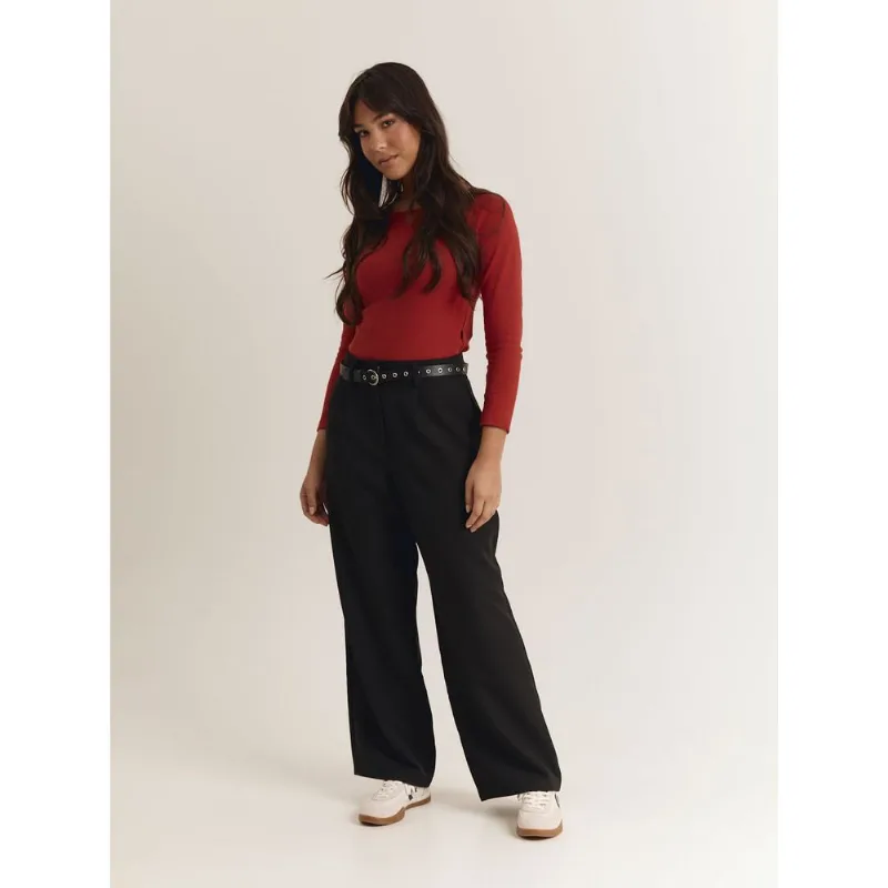 Calça de alfaiataria Preto GG