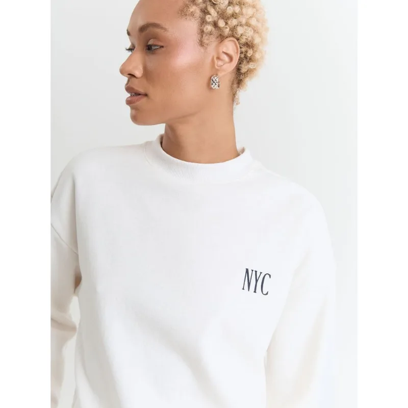 Moletom new york Off white GG