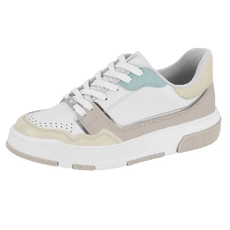 Tenis Vizzano Casual Ref 1455.102.30731 Branco/prata 36