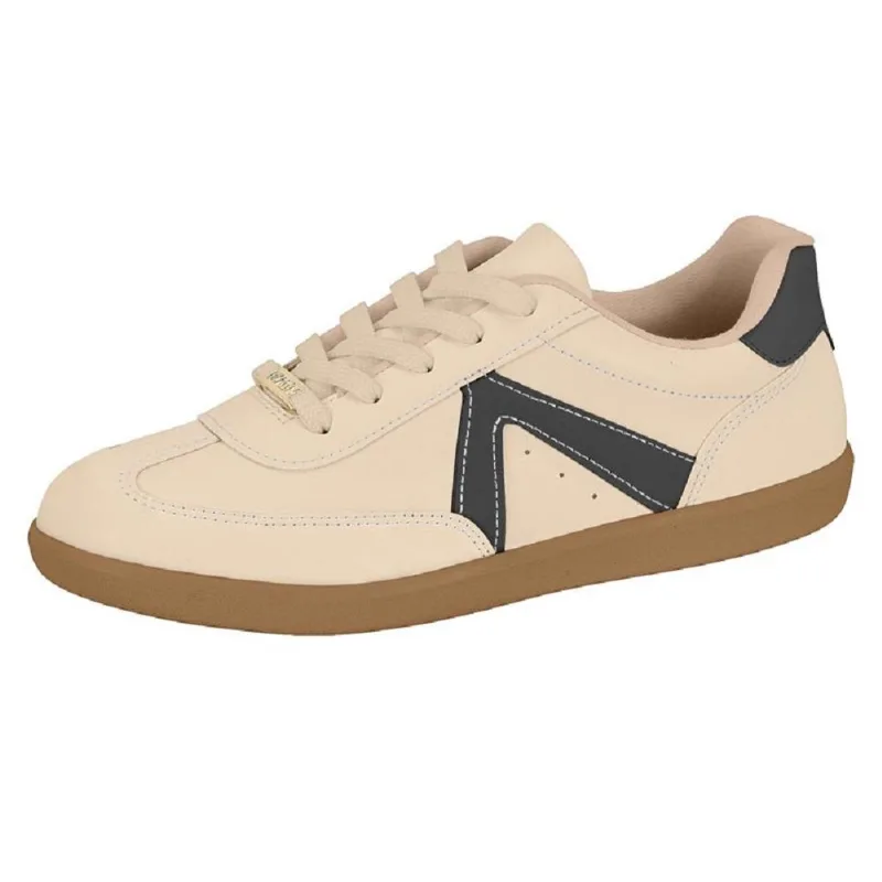 Tenis Vizzano Casual Ref 1430.102.7286 Bege/preto 036