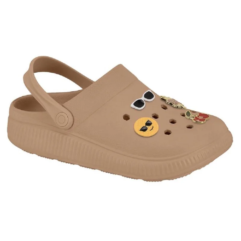 Sandalia Babuche Moleca Enfeite Ref 5832.101.30598 Nude 039