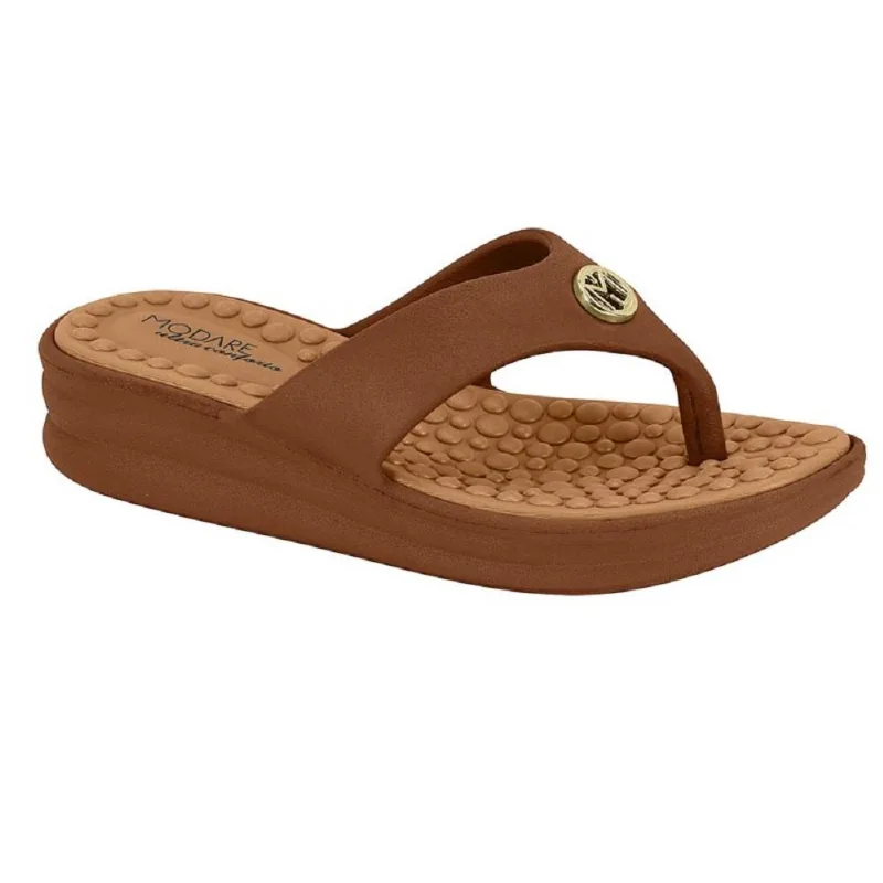 Chinelo Modare Ortopédico Ref 7213.100.8159 Marrom 37