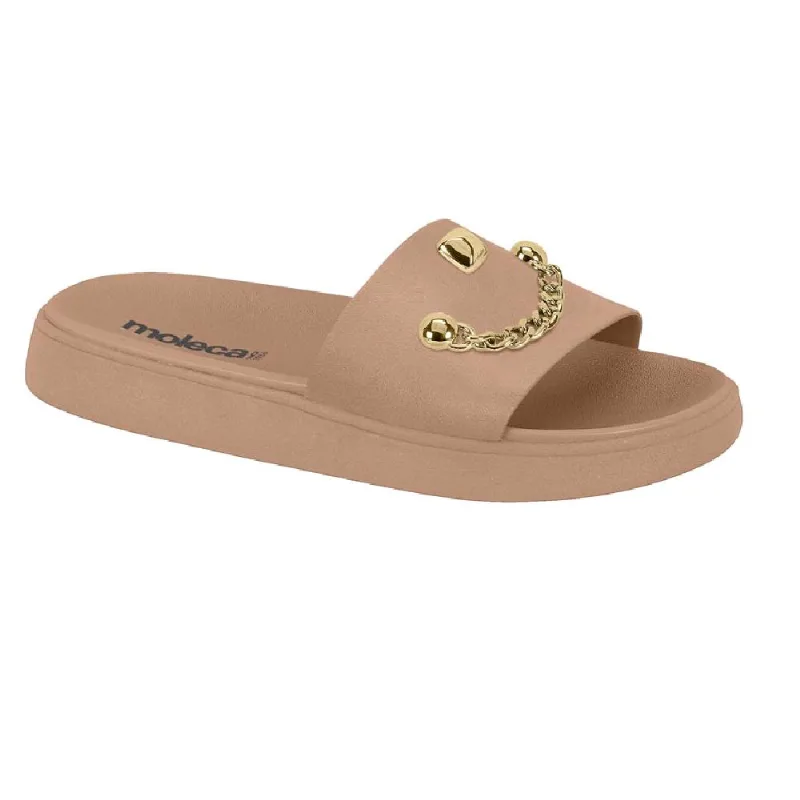 Sandalia Moleca Corrente Ref 5469.154.9569 Nude 034