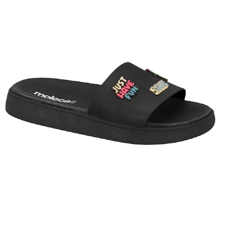 Sandalia Moleca Conforto Ref 5469.158.9569 Preto 035