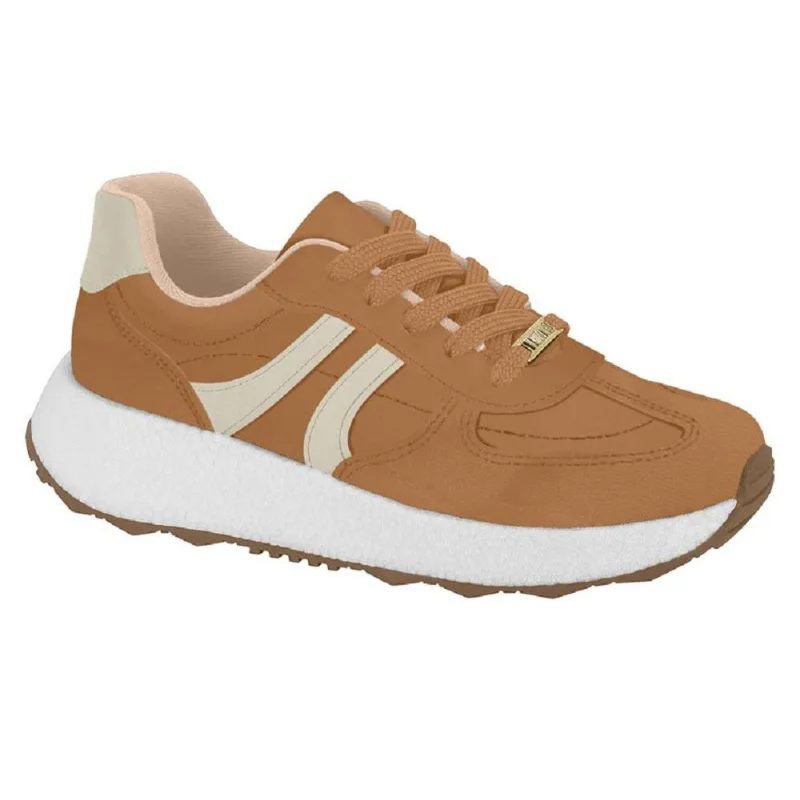 Tenis Vizzano Casual Ref 1452.106.30807 Marrom/branco 35