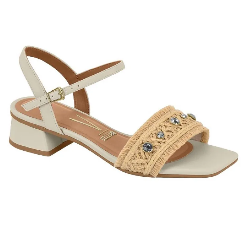 Sandalia Vizzano Casual Ref 6454.139.30191 Branco Off/bege 36