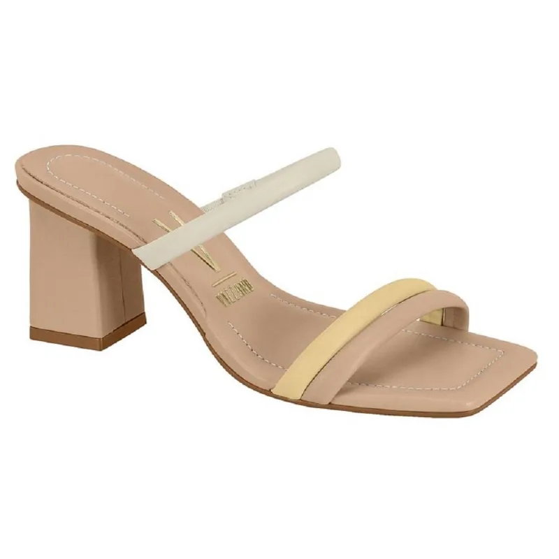 Sandalia Vizzano Salto Bloco Ref 6455.108.7286 Nude 34