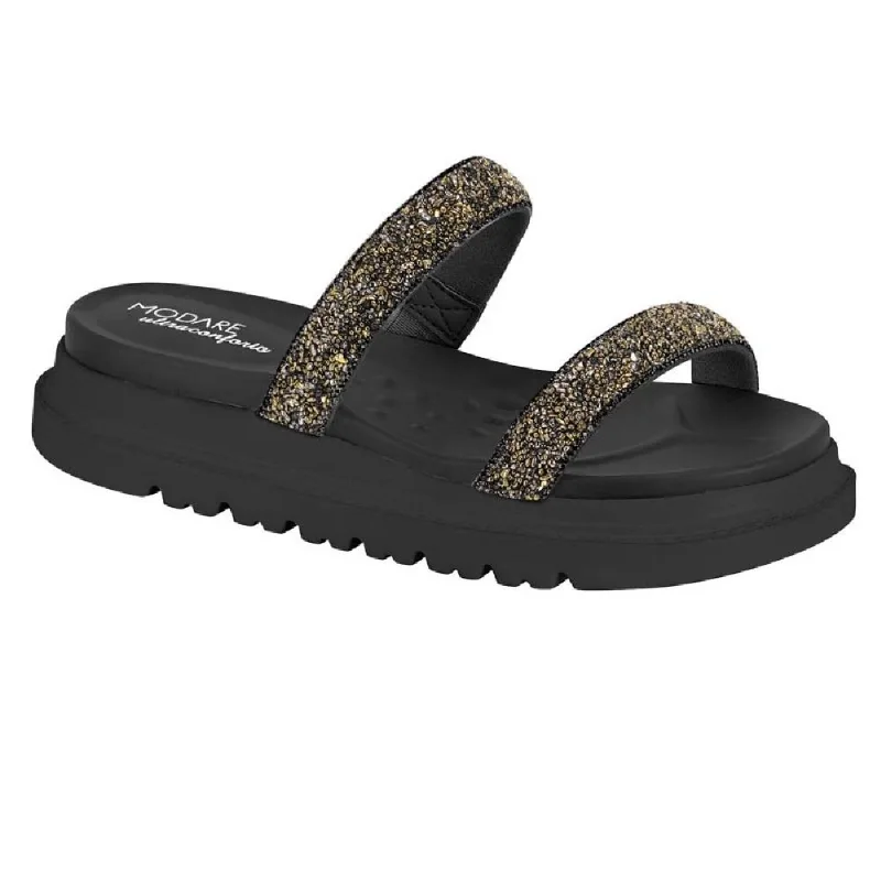 Papete Modare Strass Casual Ref 7200.103.29966 Preto 38