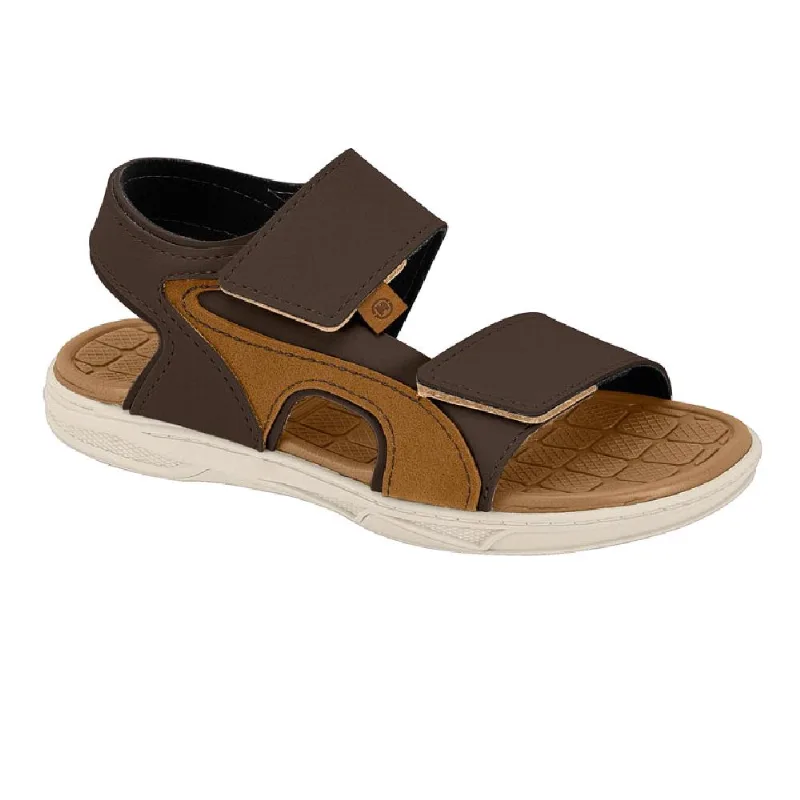 Sandalia Molekinho Tira Autocolante Ref 2402.945.17063 Cafe/caramelo 028