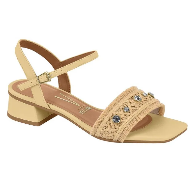 Sandalia Vizzano Casual Creme 34