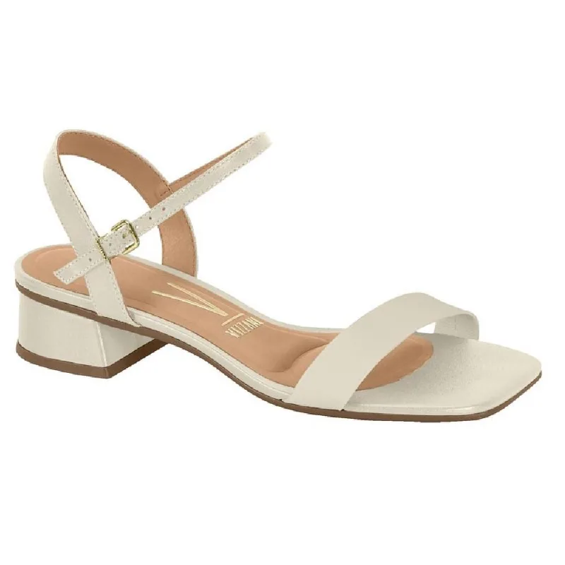 Sandalia Vizzano Salto Bloco Baixo Ref 6454.111.7286 Branco Off 38